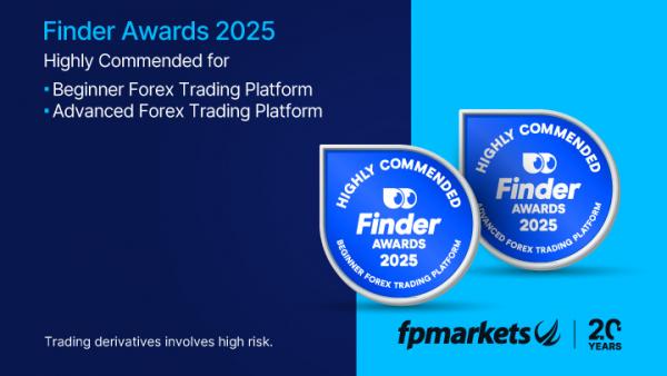 FP Markets Recognised for Excellence at Finder Awards 2025