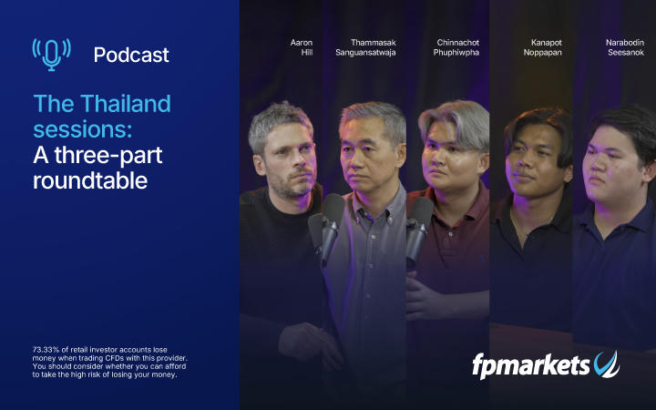 FP Markets launches ‘Aaron & Guests’: New podcast roundtable series with Aaron Hill